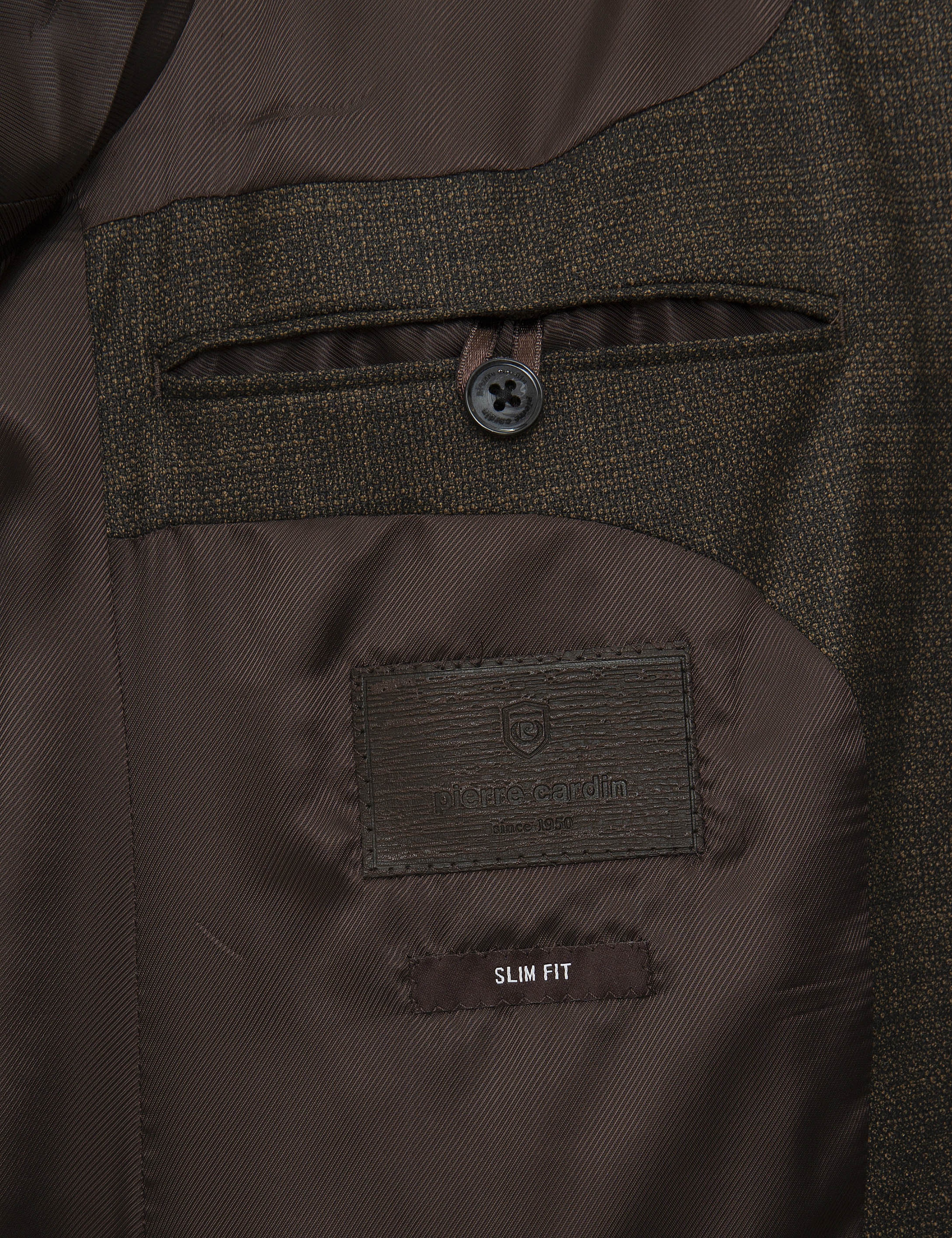 Kahverengi Slim Fit Ceket - Image 6