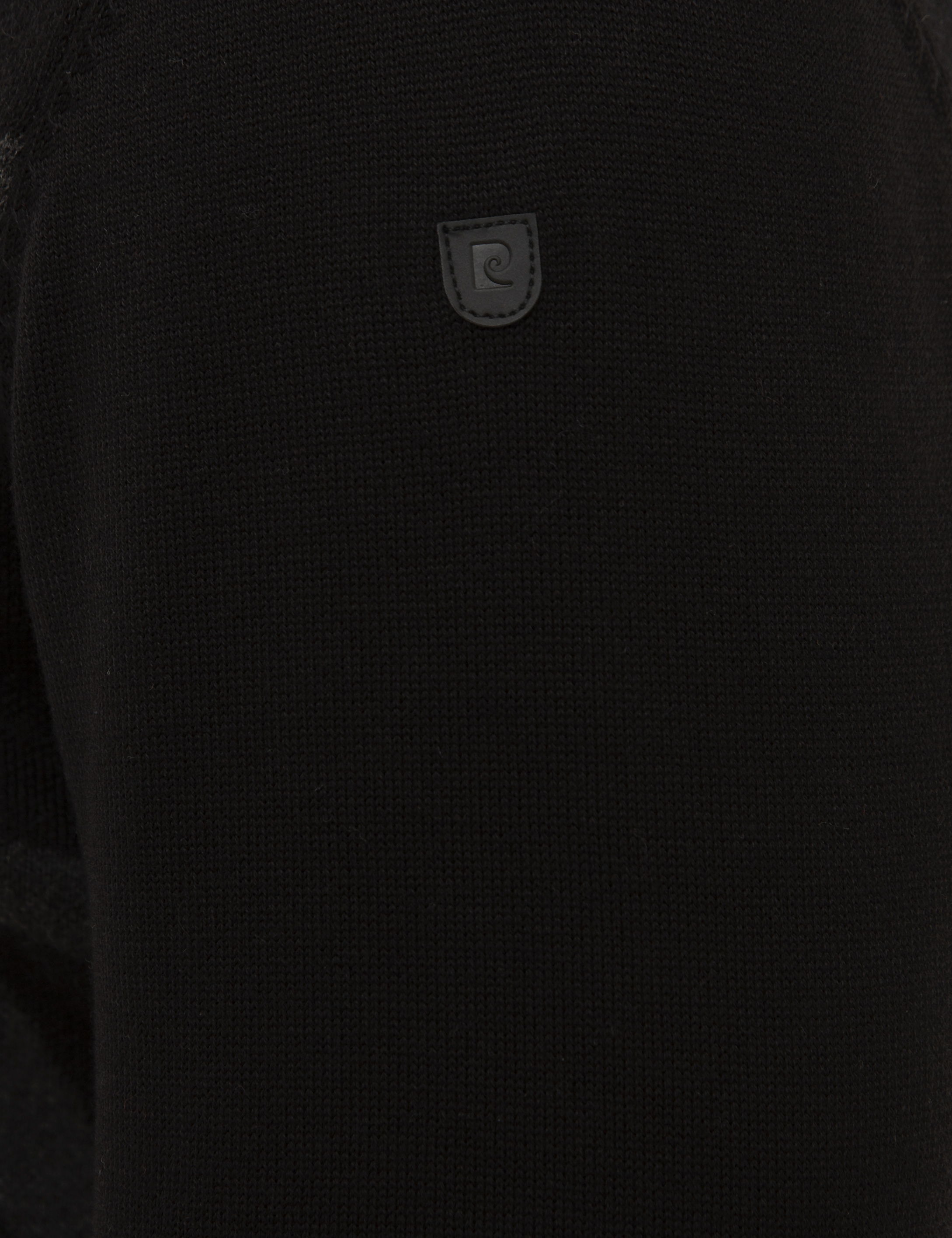 Siyah Slim Fit Triko Kazak
