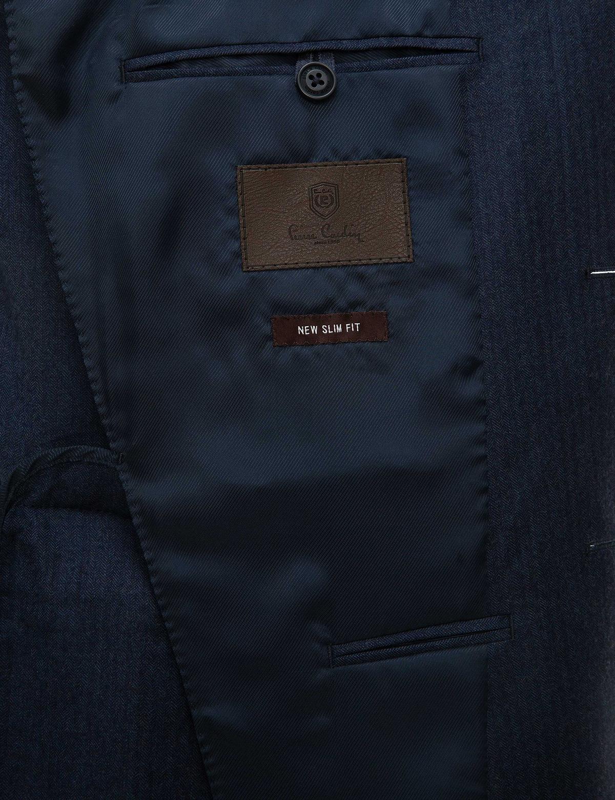 Lacivert Ex. Slim Fit Ceket - 50225493014