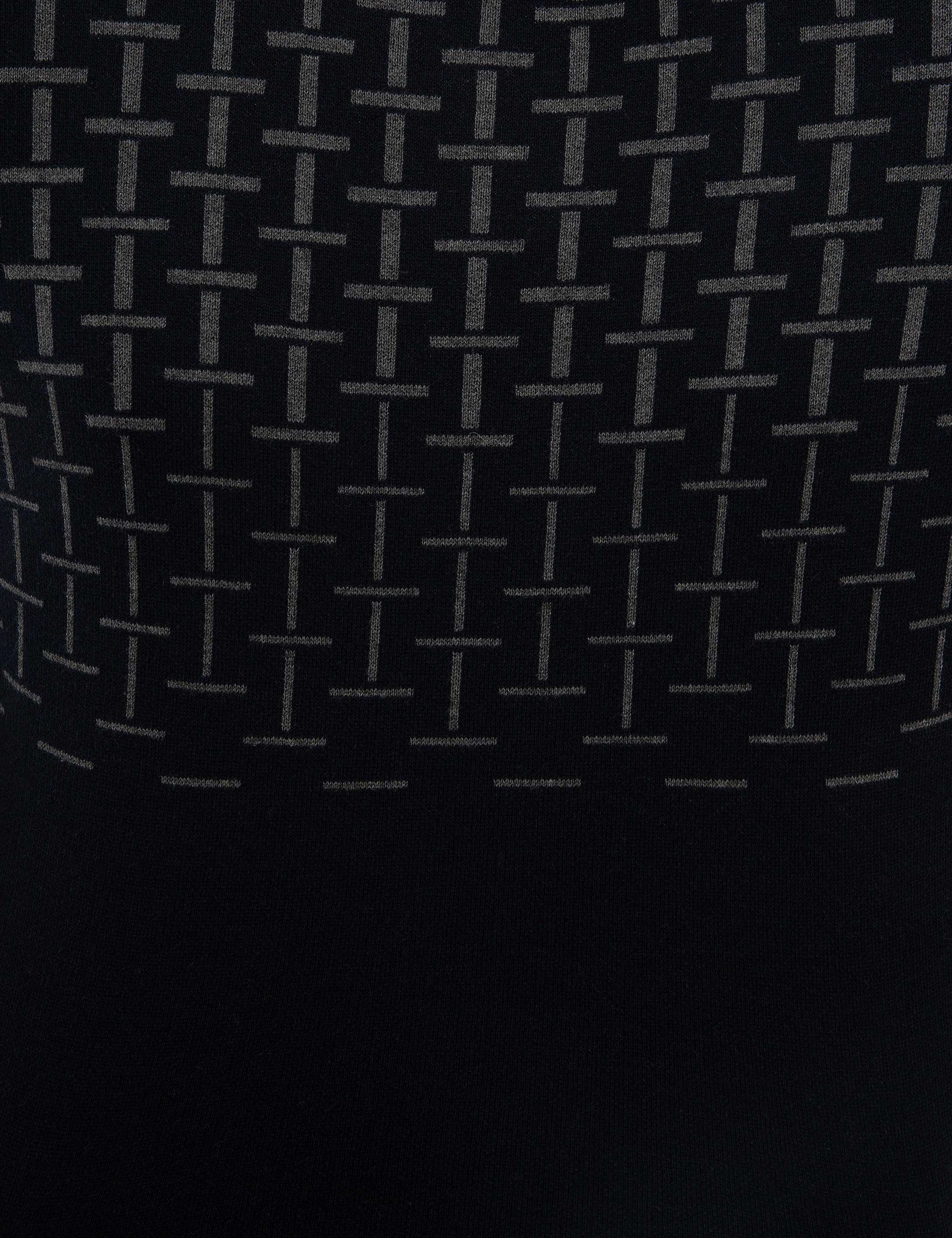 Koyu Lacivert Slim Fit Triko Kazak