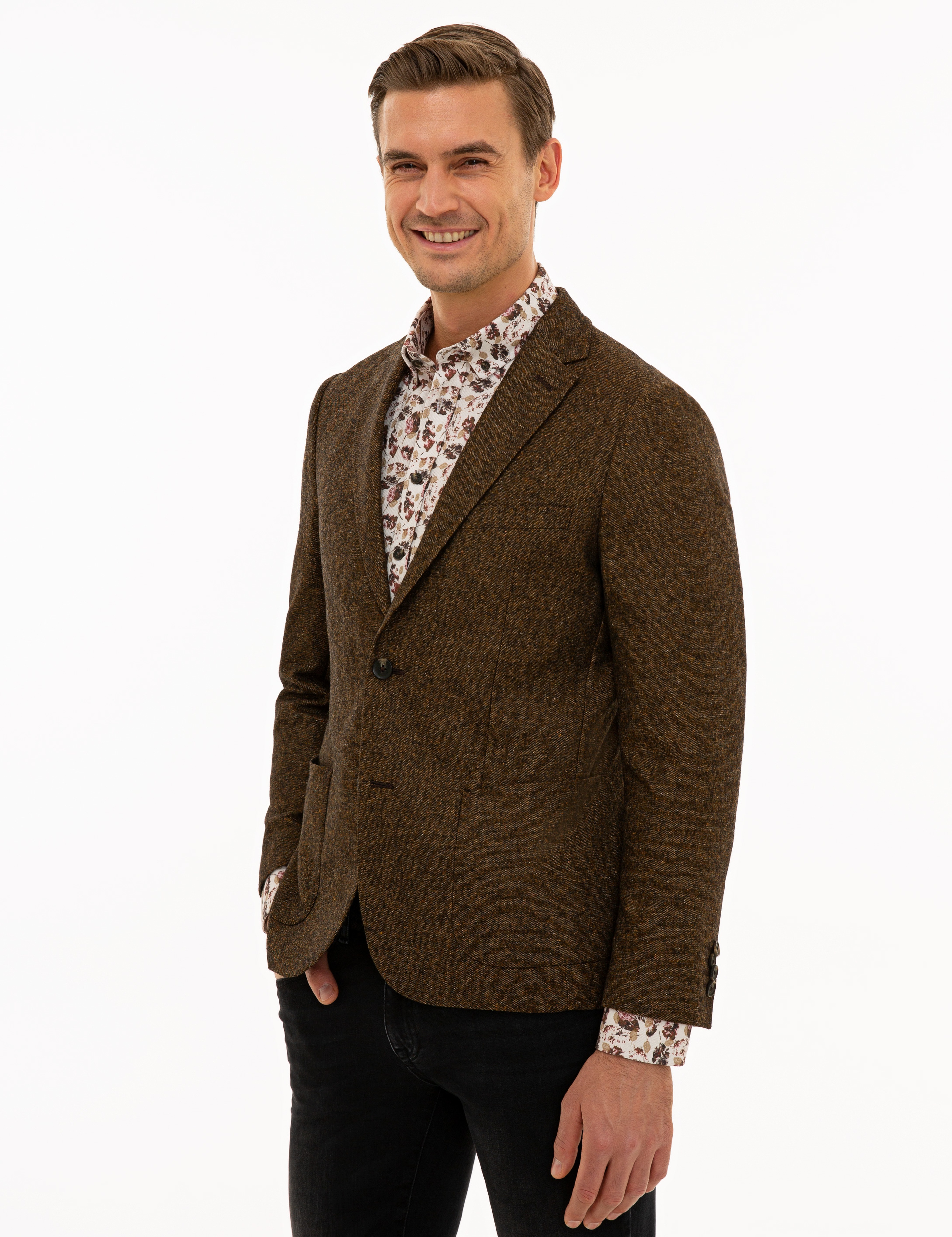 Camel Ex. Slim Fit Ceket - Image 3