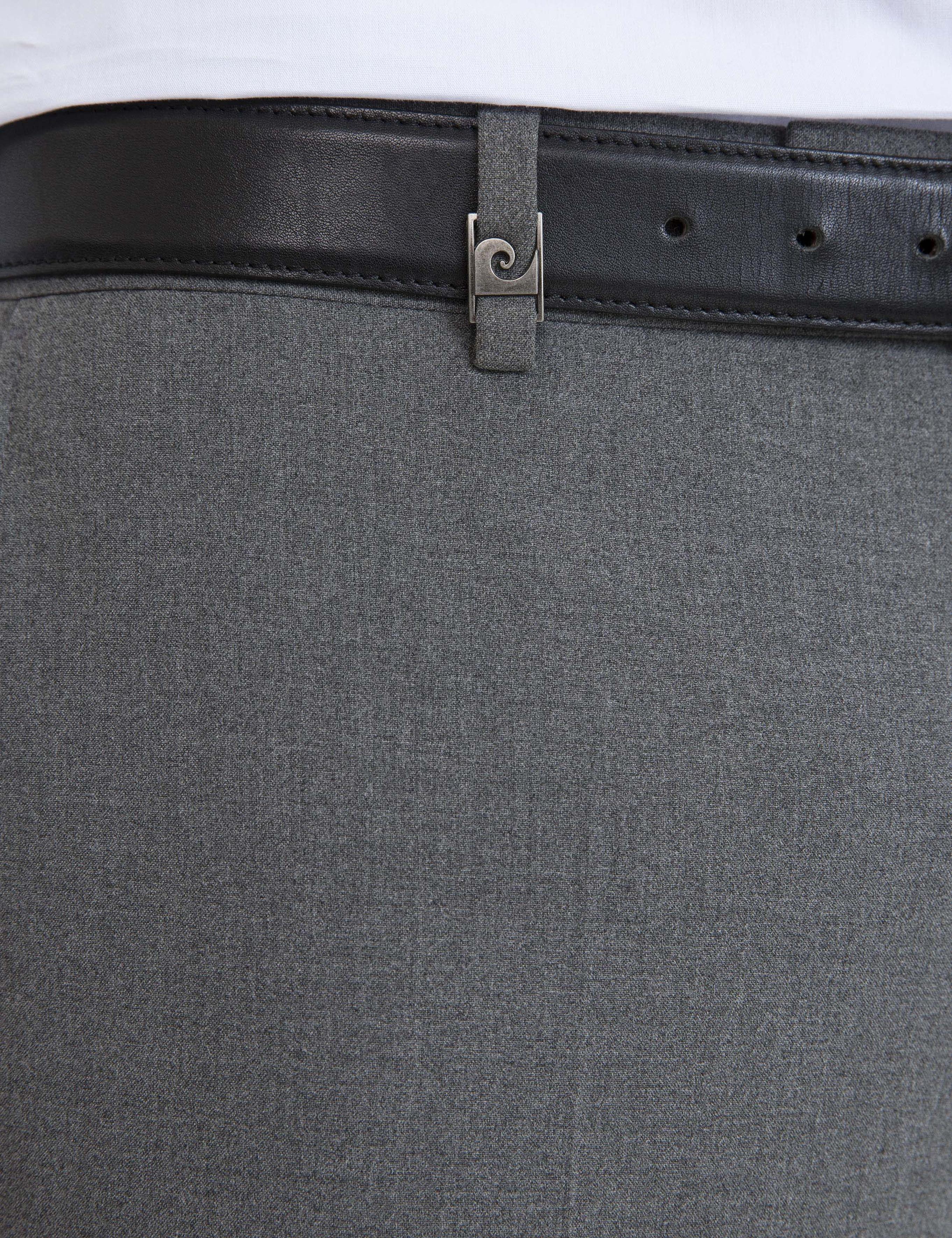 Gri Slim Fit Kumaş Pantolon