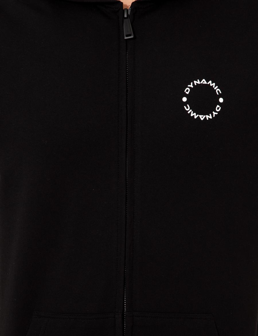 Siyah Regular Fit Sweatshirt