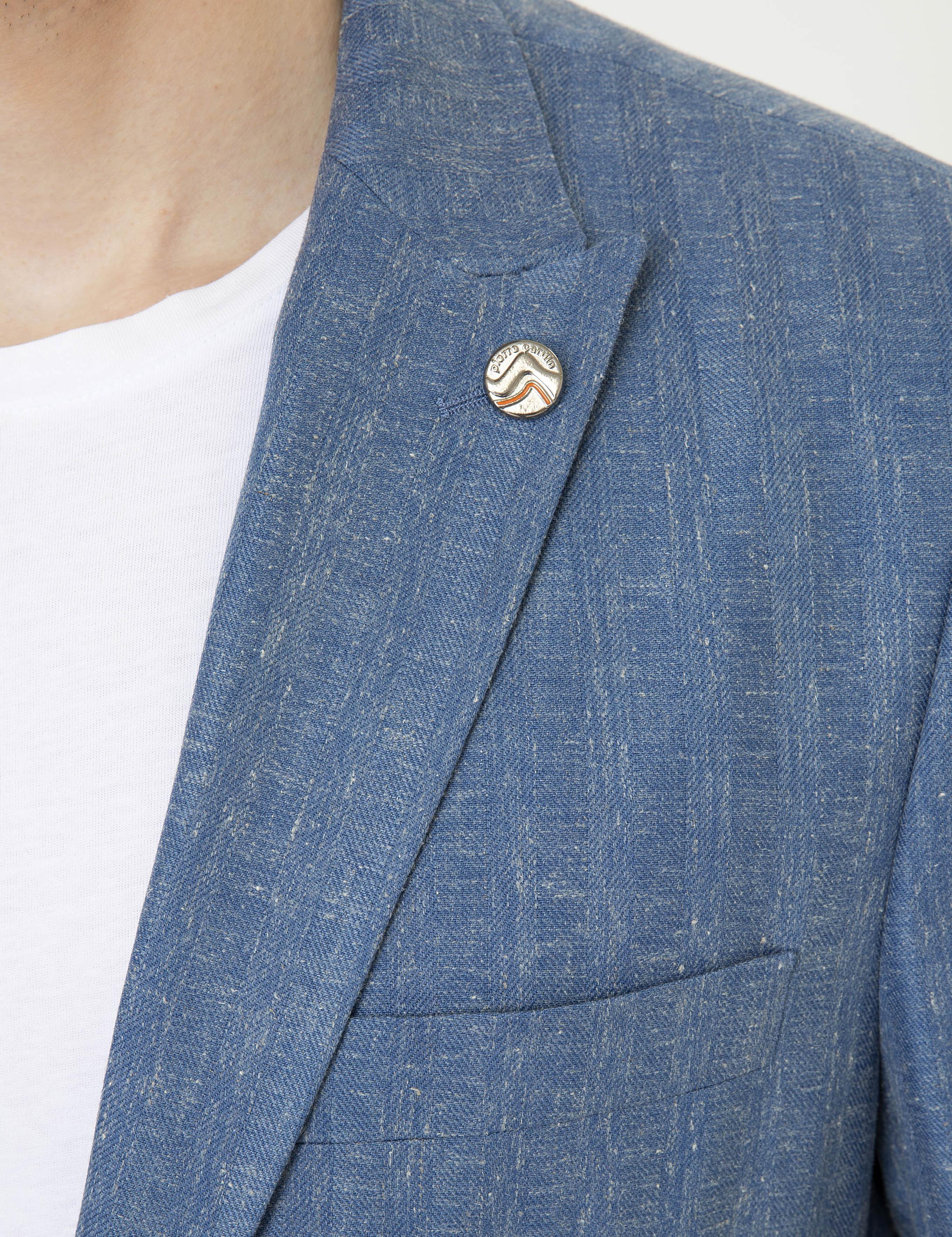 Koyu Mavi Slim Fit Ceket