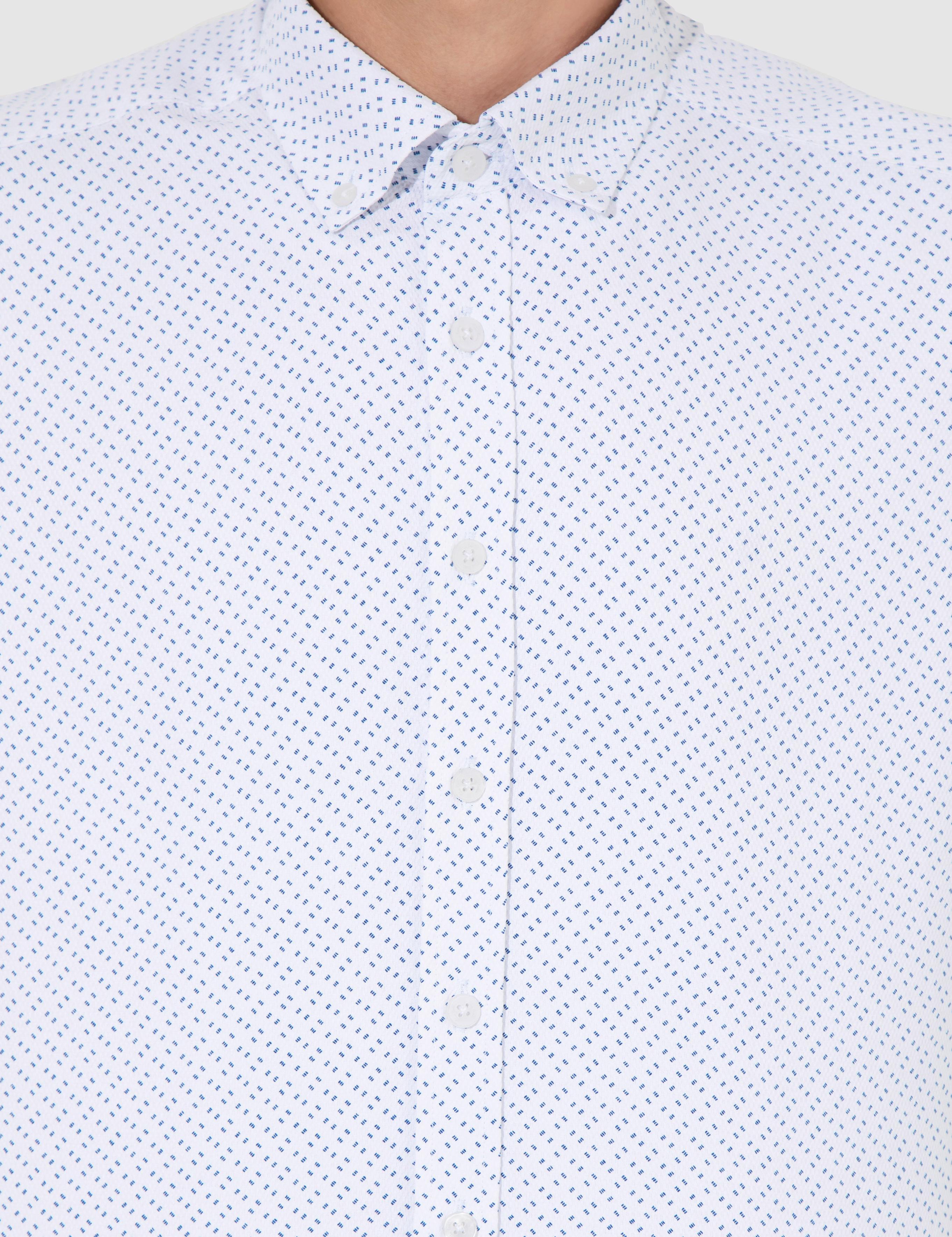 Saks Slim Fit Uzun Kollu Gömlek