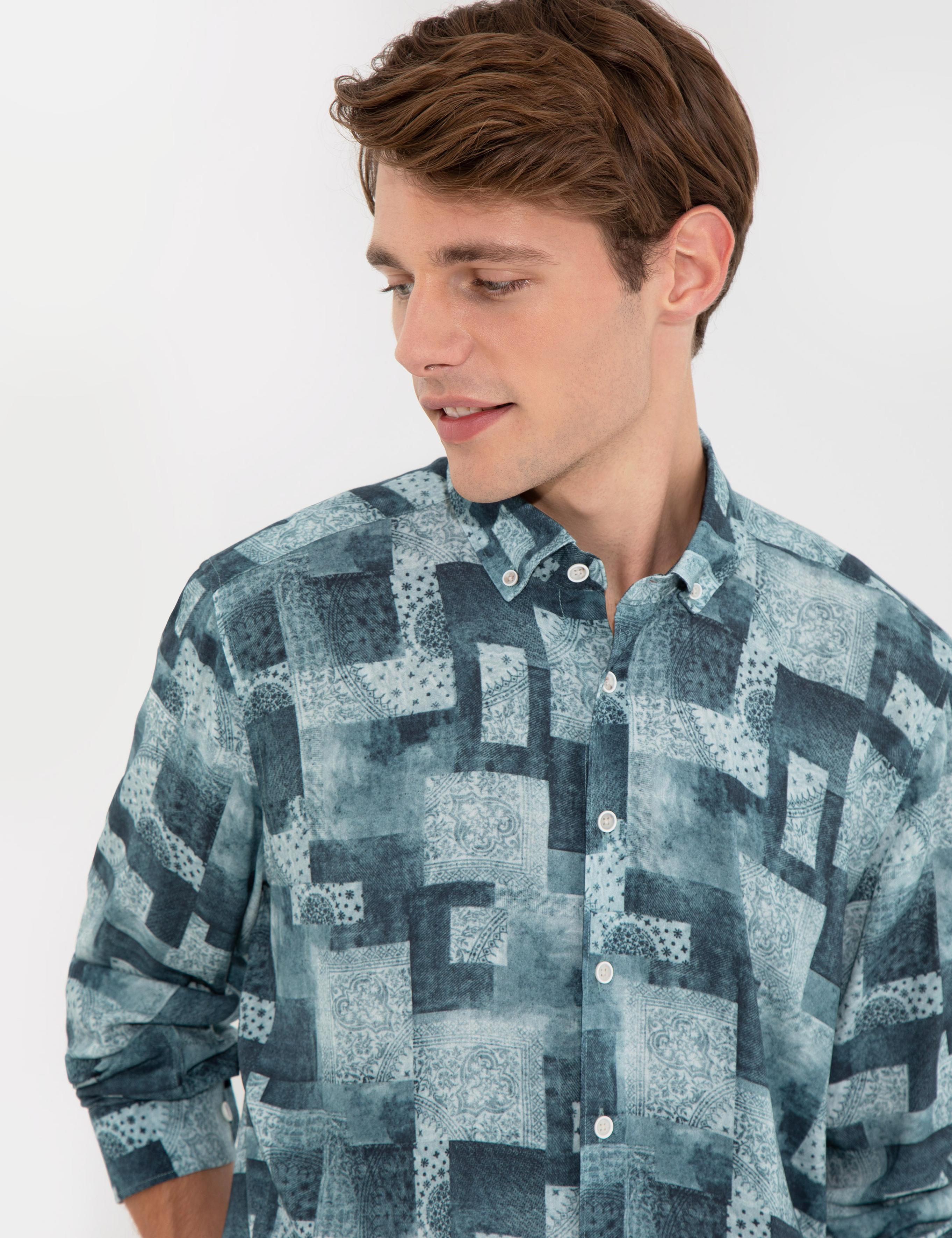 Zümrüt Regular Fit Uzun Kollu Gömlek