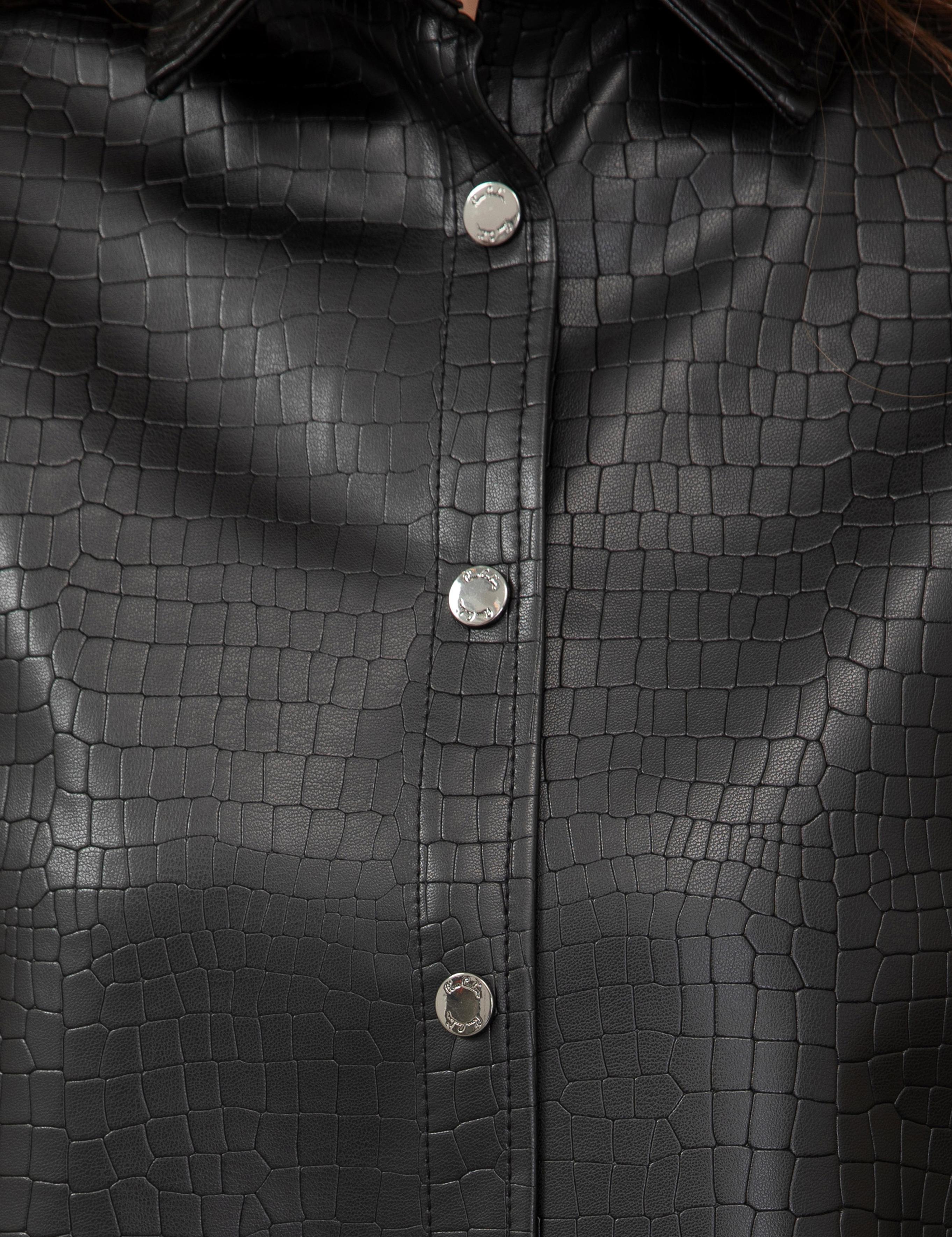 Siyah Comfort Fit Uzun Kollu Gömlek