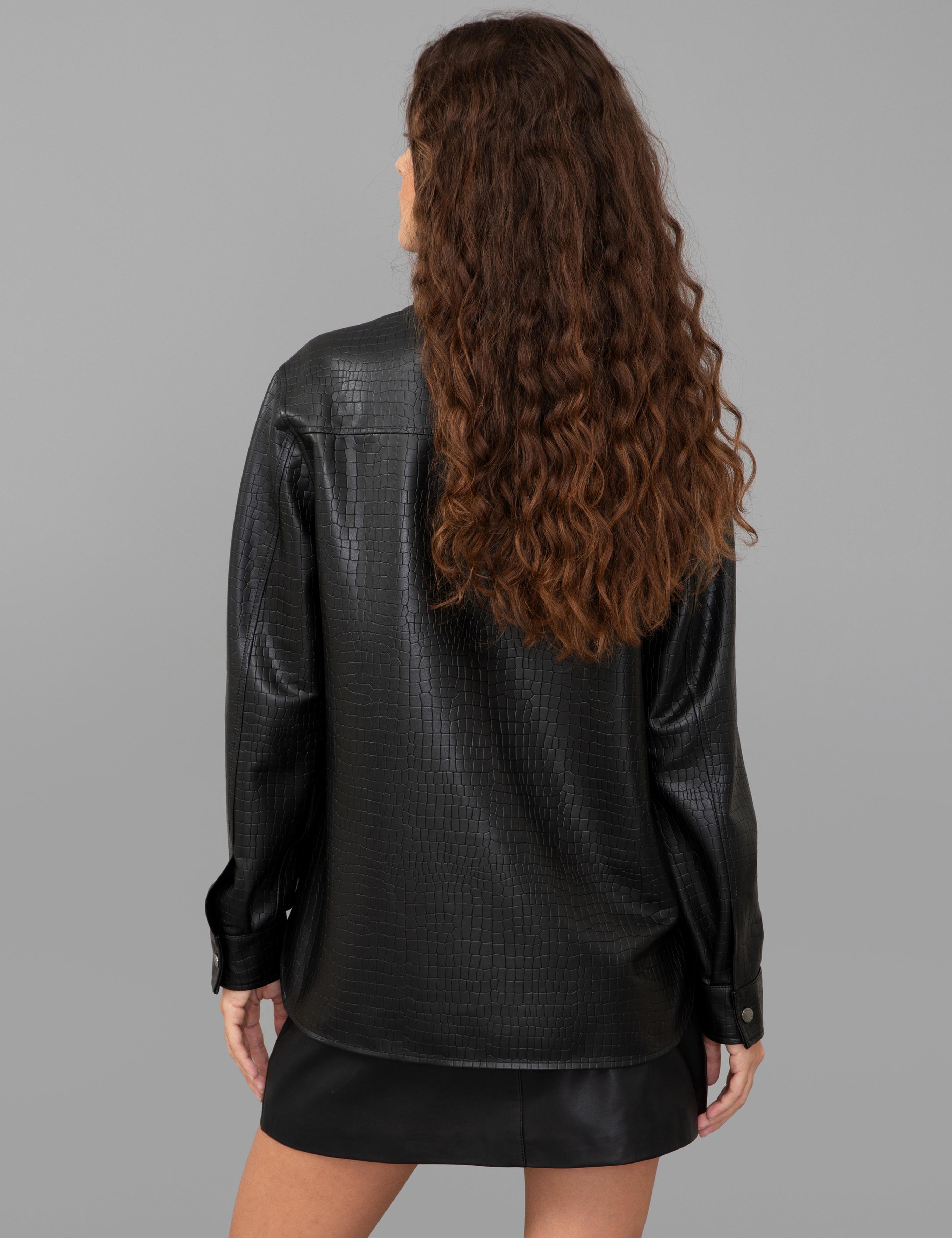 Siyah Comfort Fit Uzun Kollu Gömlek