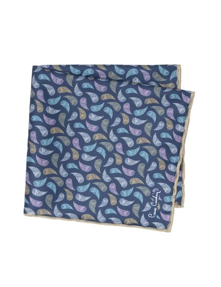 Lacivert Desenli Mendil - 50262237002