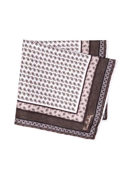 Kahverengi Desenli Mendil - 50262242002