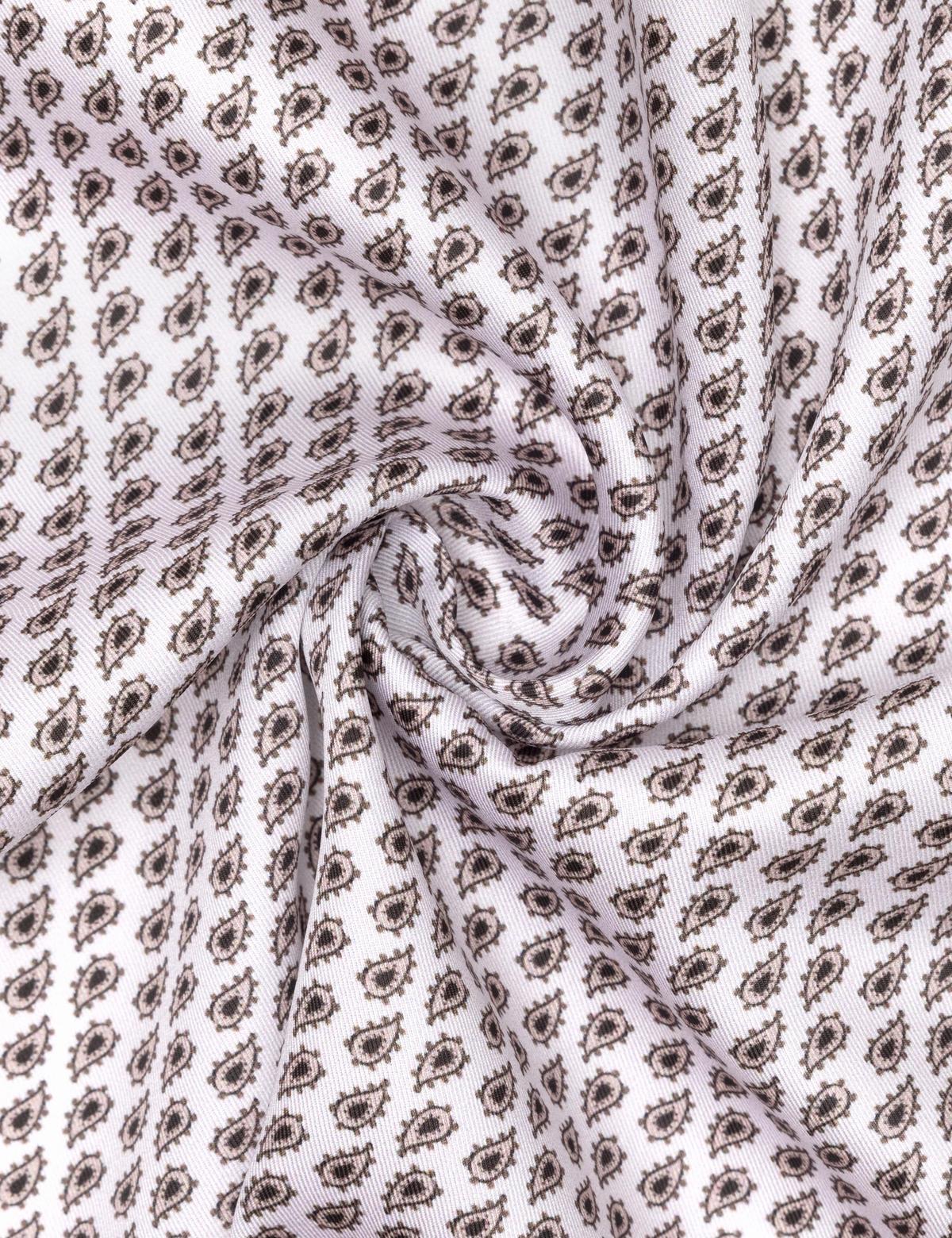 Kahverengi Desenli Mendil - 50262242002