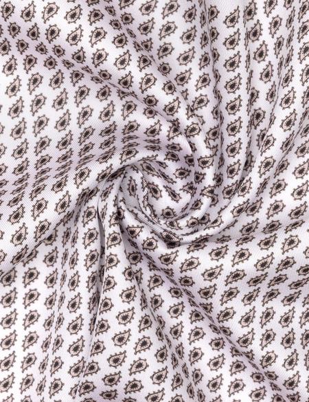 Kahverengi Desenli Mendil - 50262242002