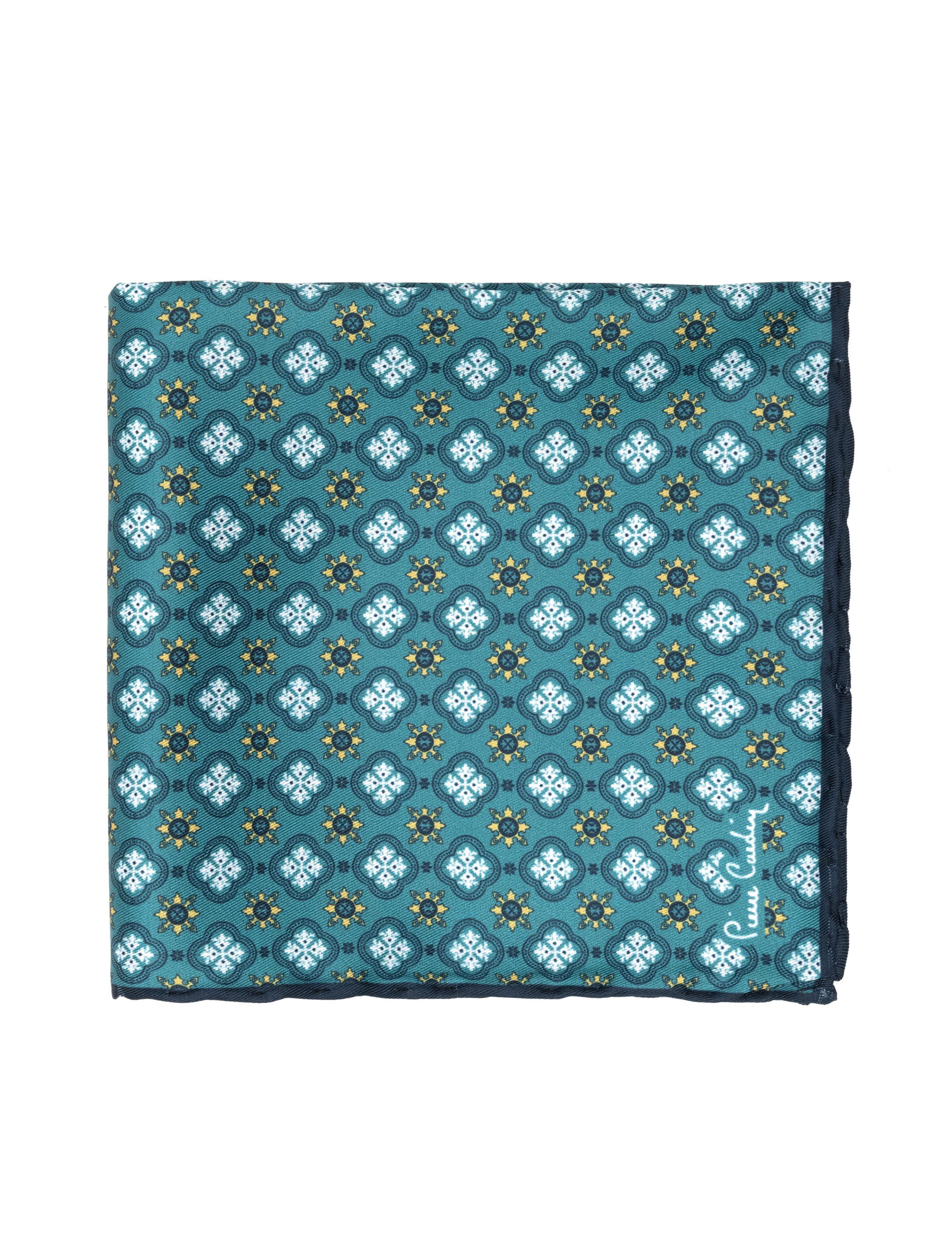 Yeşil Desenli Mendil