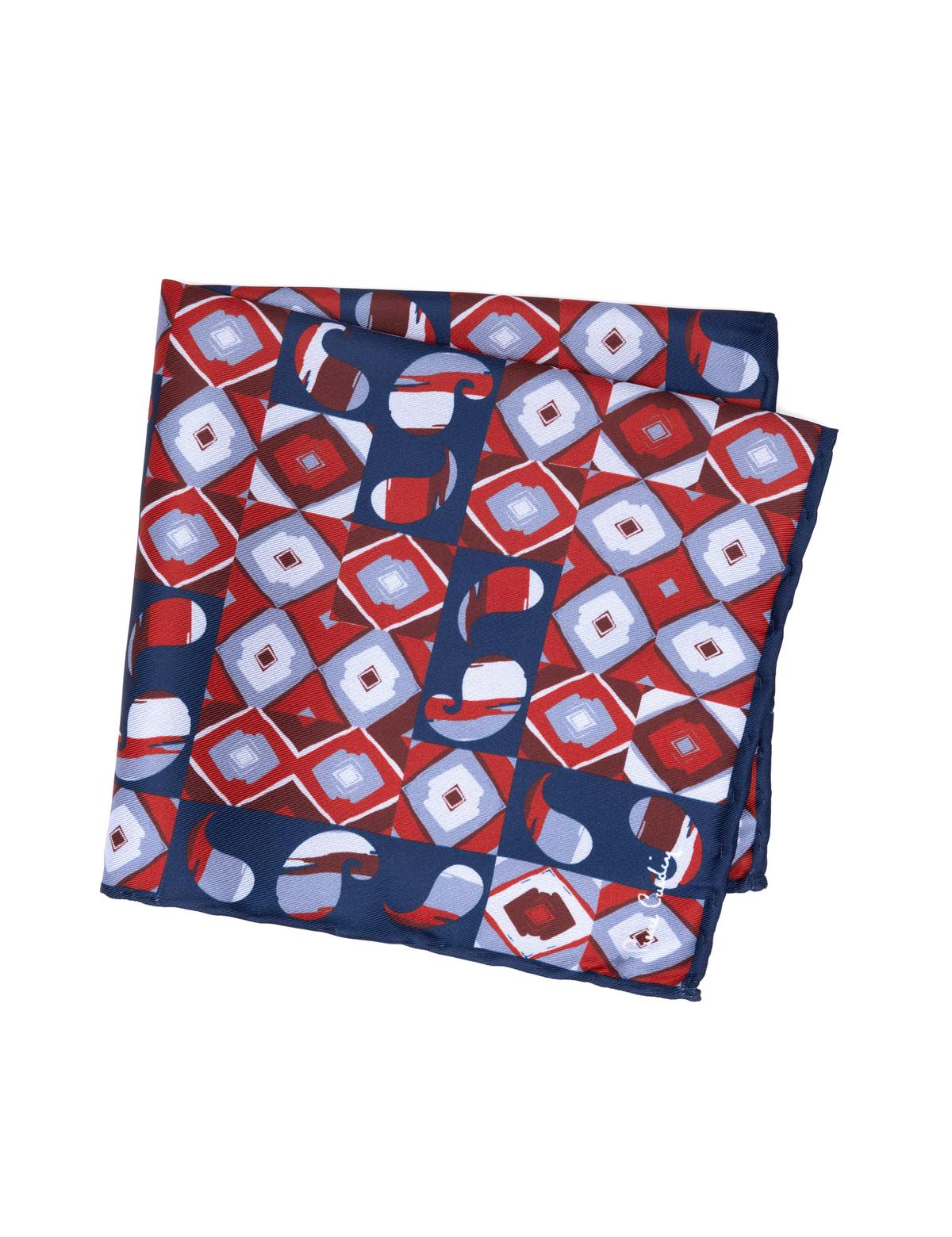 Bordo Desenli Mendil