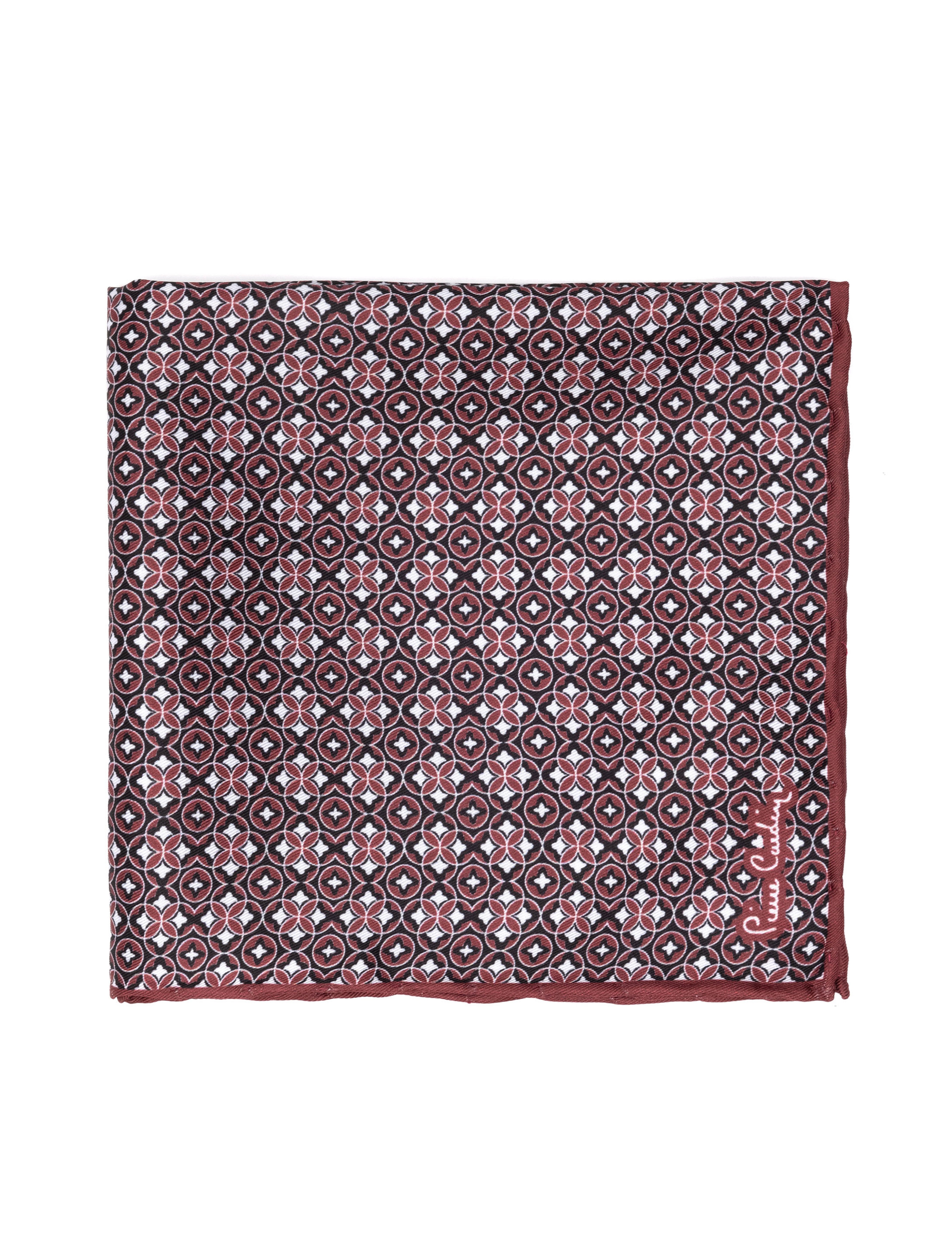 Bordo Desenli Mendil - Image 2