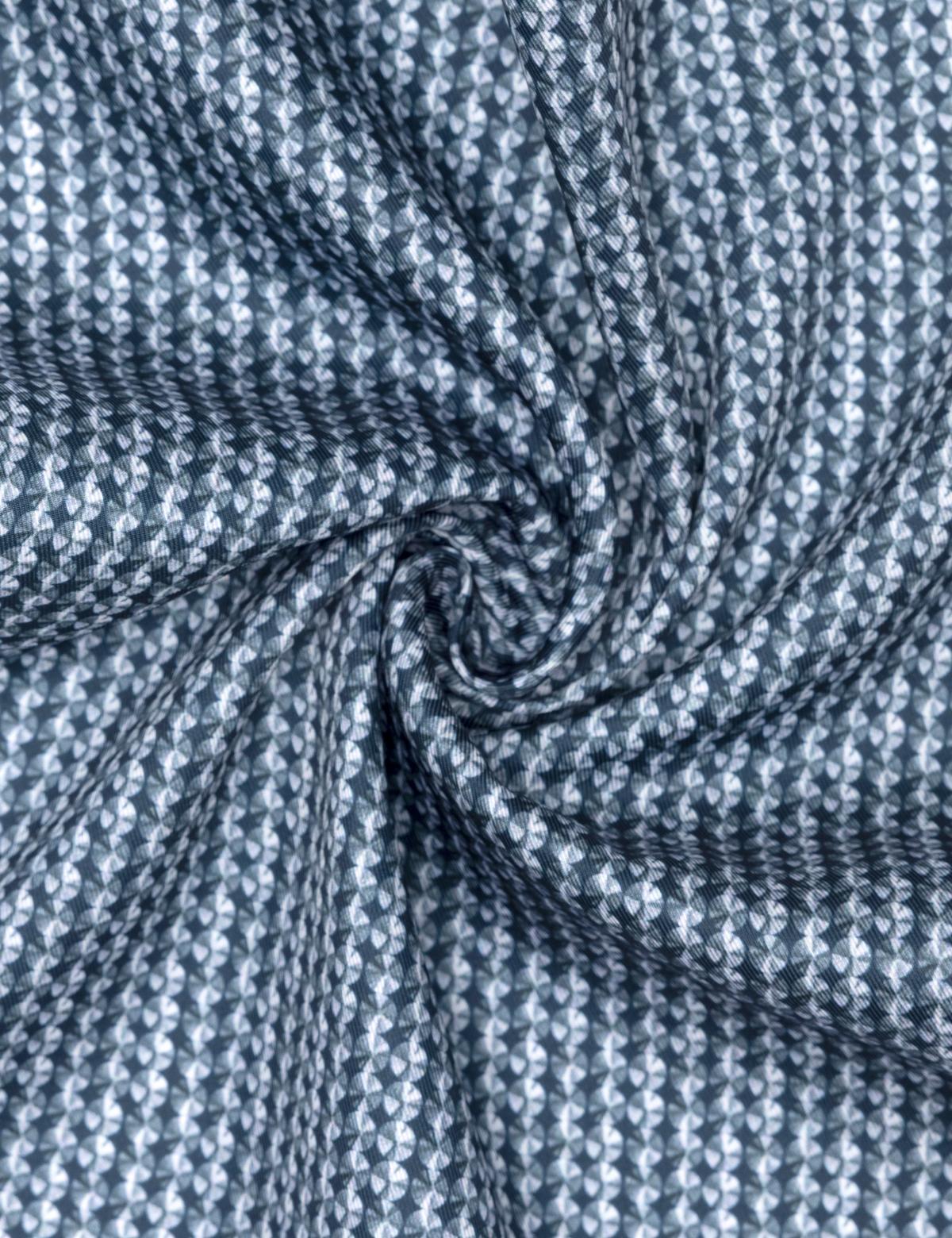 Lacivert Desenli Mendil - 50262245001