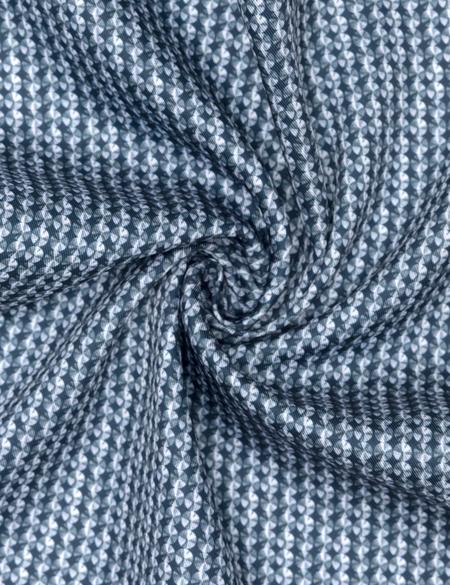 Lacivert Desenli Mendil - 50262245001