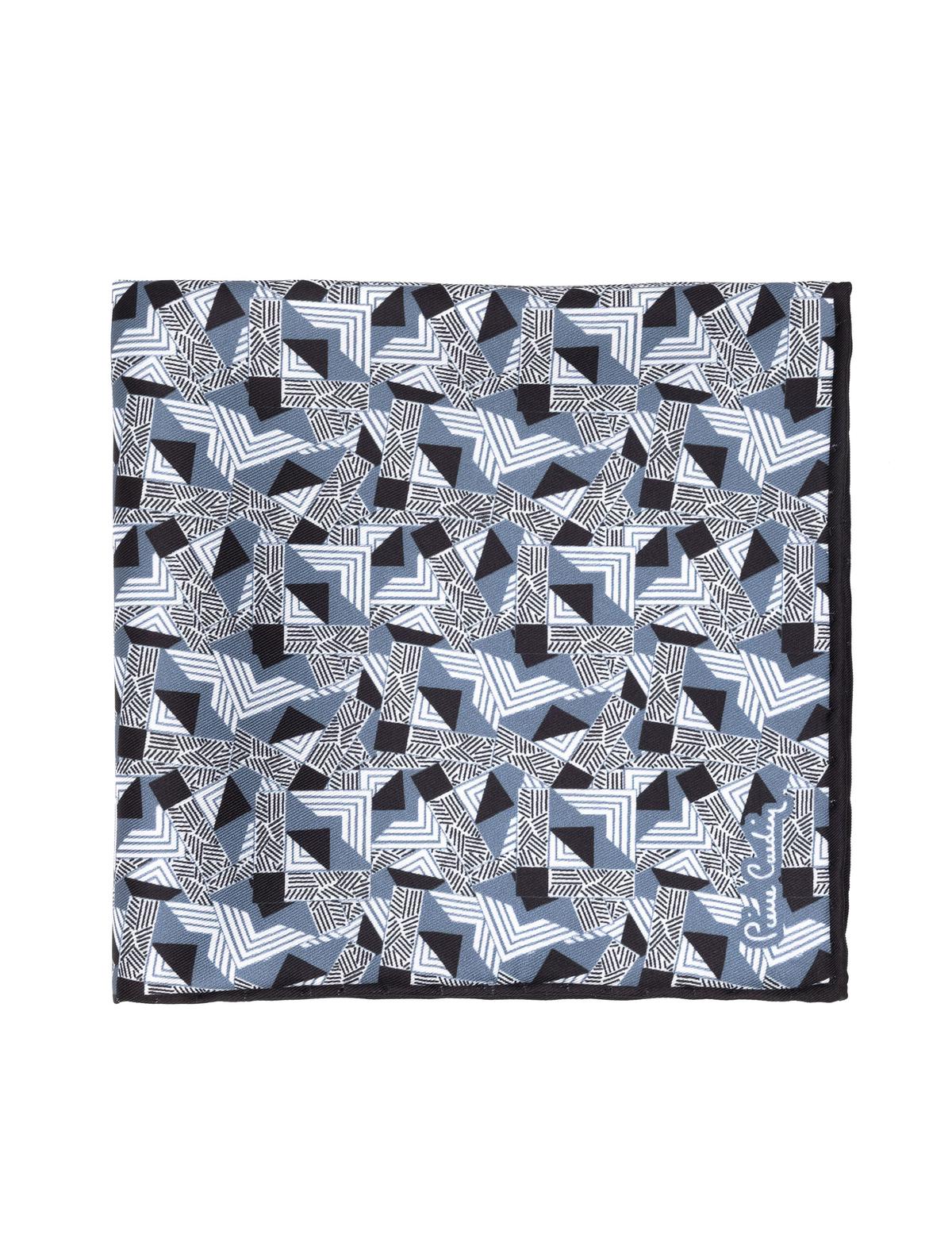 Siyah Desenli Mendil - 50262244001