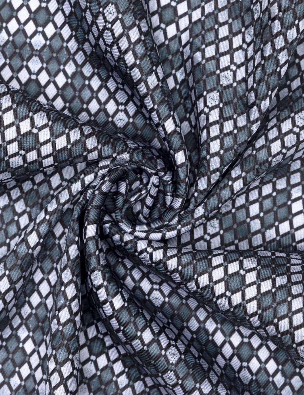 Siyah Desenli Mendil - 50262235001