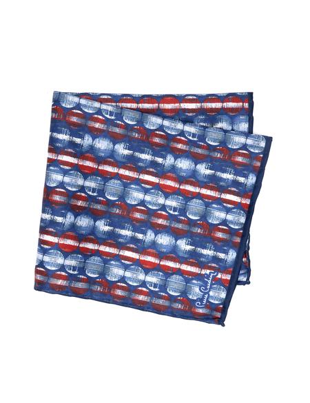 Lacivert Desenli Mendil - 50262234002