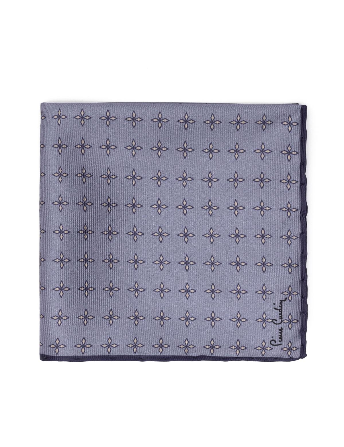 Gri Desenli Mendil - 50262240001