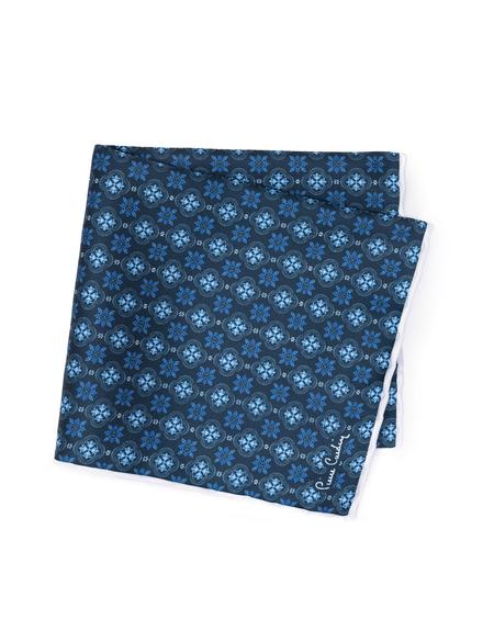 Lacivert Desenli Mendil - 50262238001