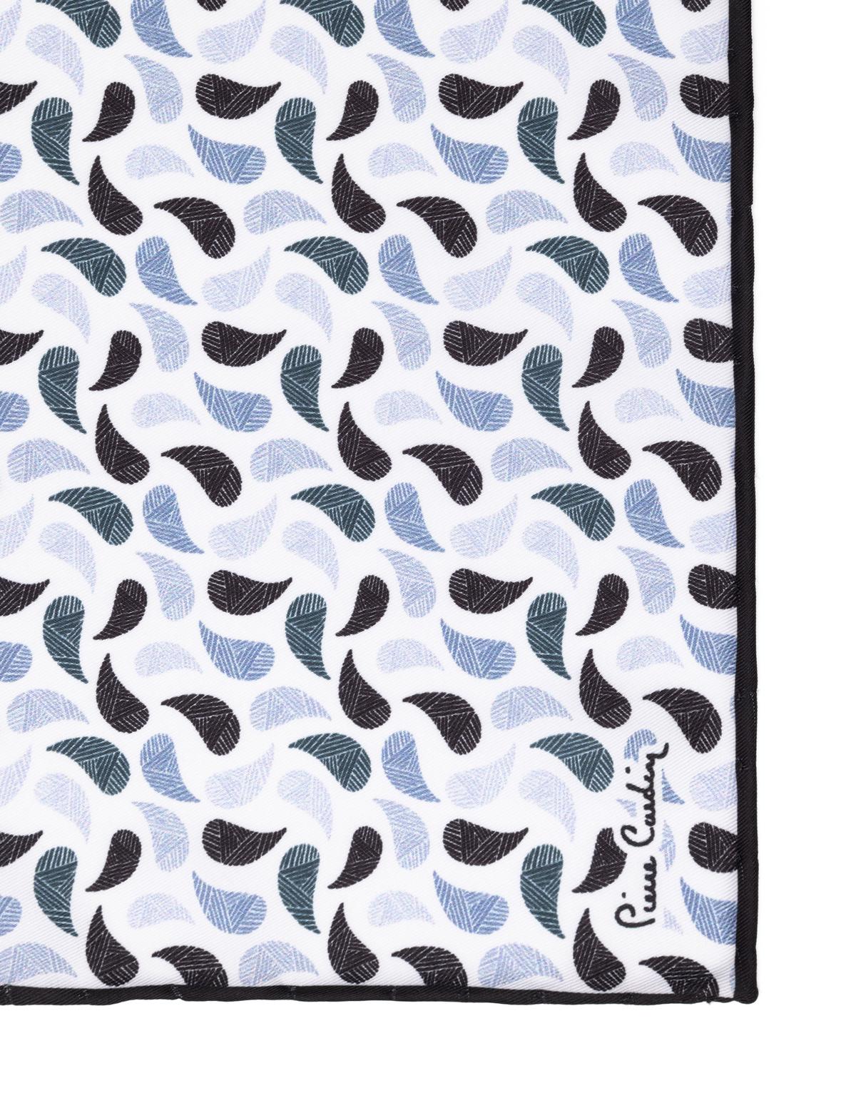 Siyah Desenli Mendil - 50262237001