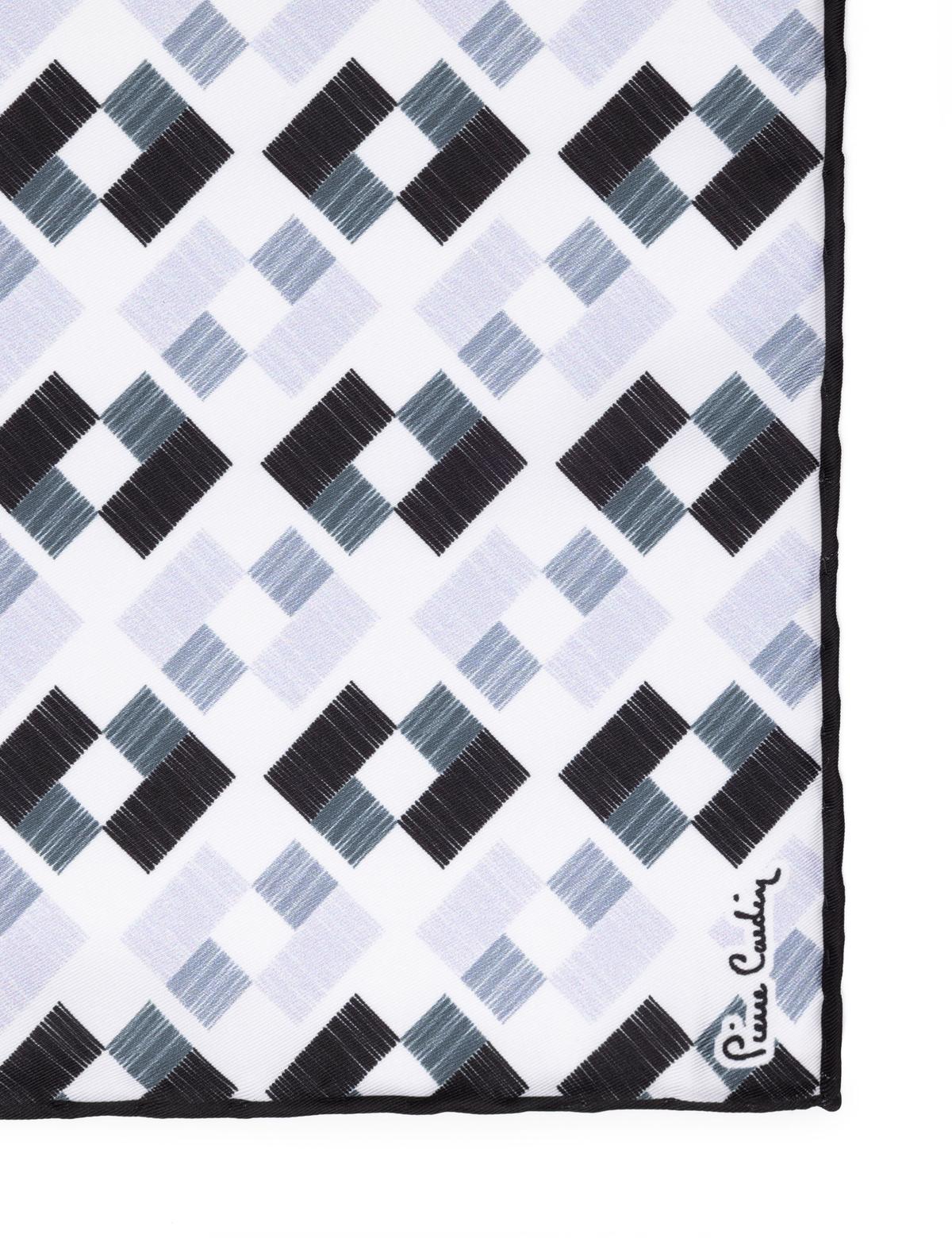 Siyah Desenli Mendil - 50262241001