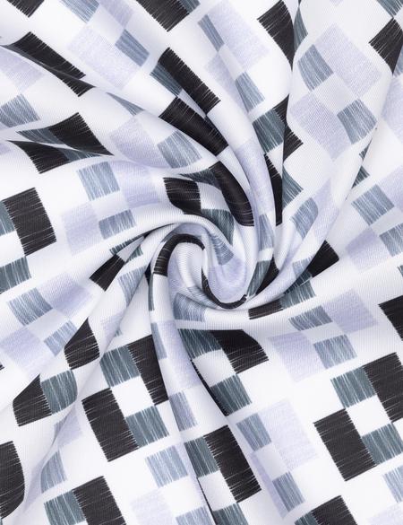 Siyah Desenli Mendil - 50262241001