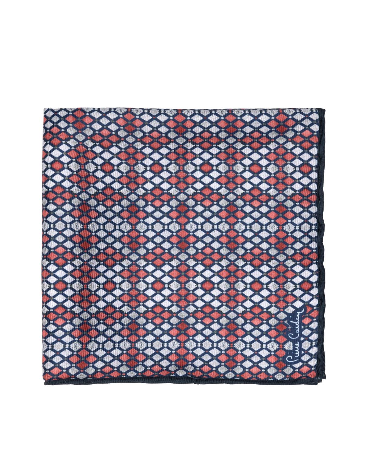 Kırmızı Desenli Mendil - 50262235003