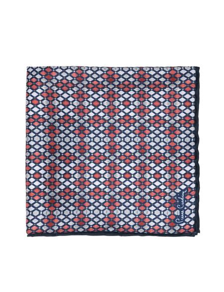 Kırmızı Desenli Mendil - 50262235003