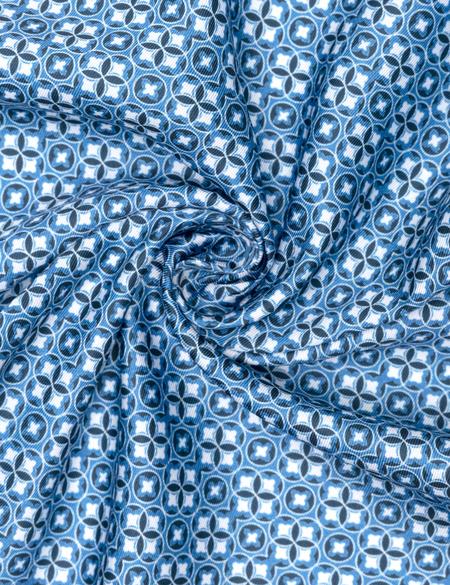 Mavi Desenli Mendil - 50262239001