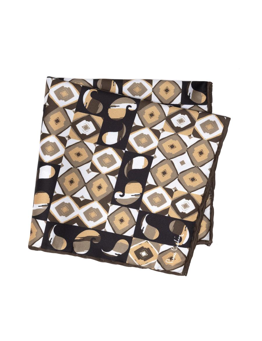 Kahverengi Desenli Mendil