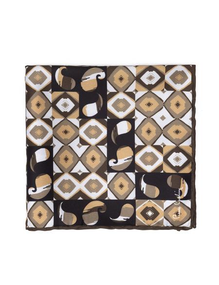 Kahverengi Desenli Mendil - 50262248002