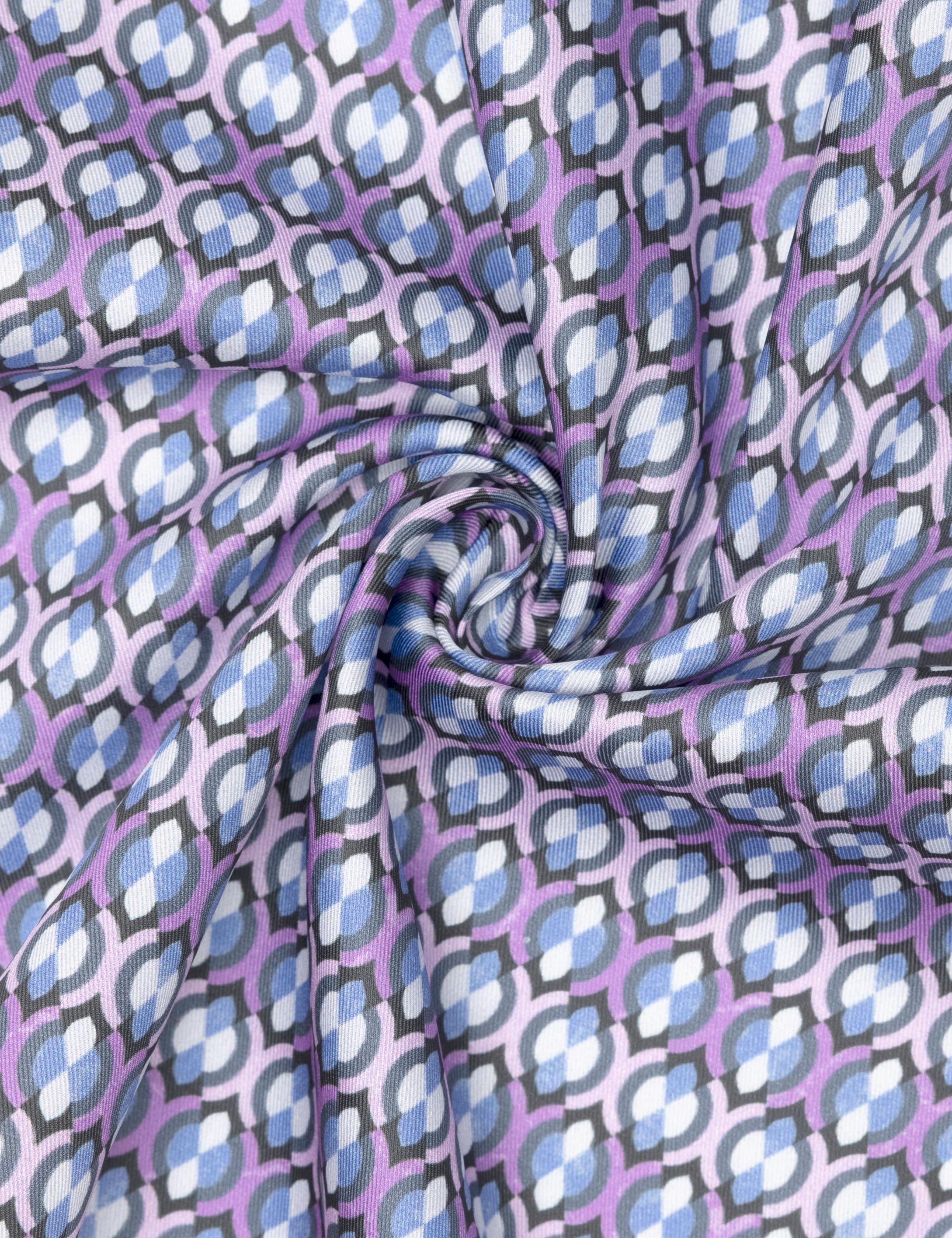 Pierre Cardin Mor Desenli Mendil görsel 3