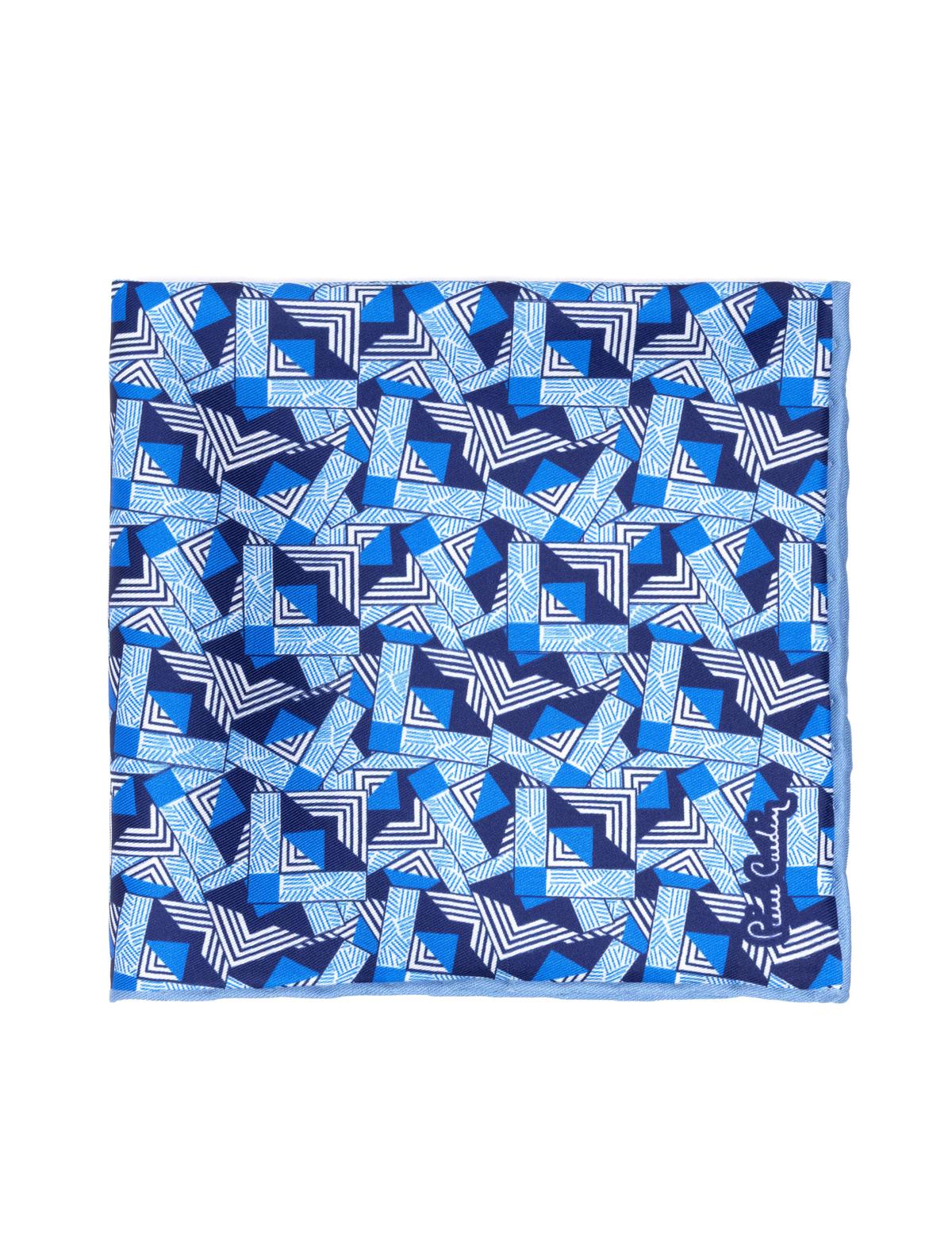 Mavi Desenli Mendil - 50262244002