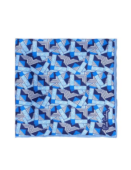 Mavi Desenli Mendil - 50262244002