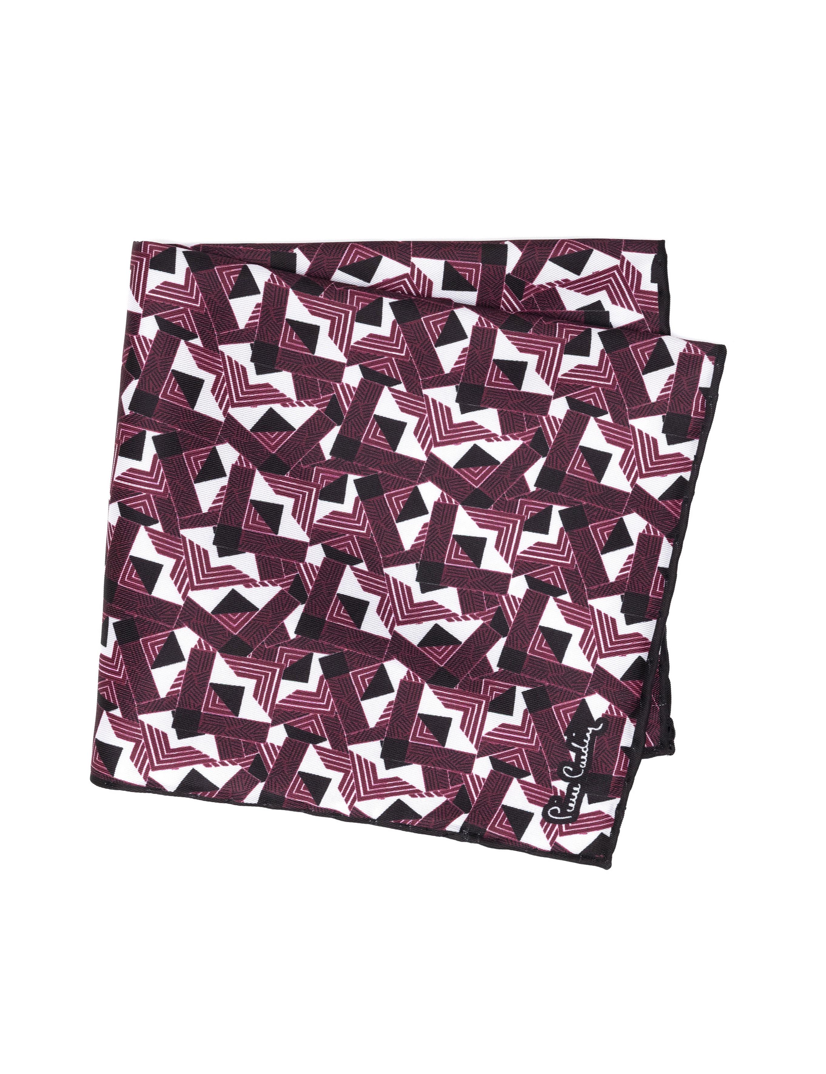 Bordo Desenli Mendil