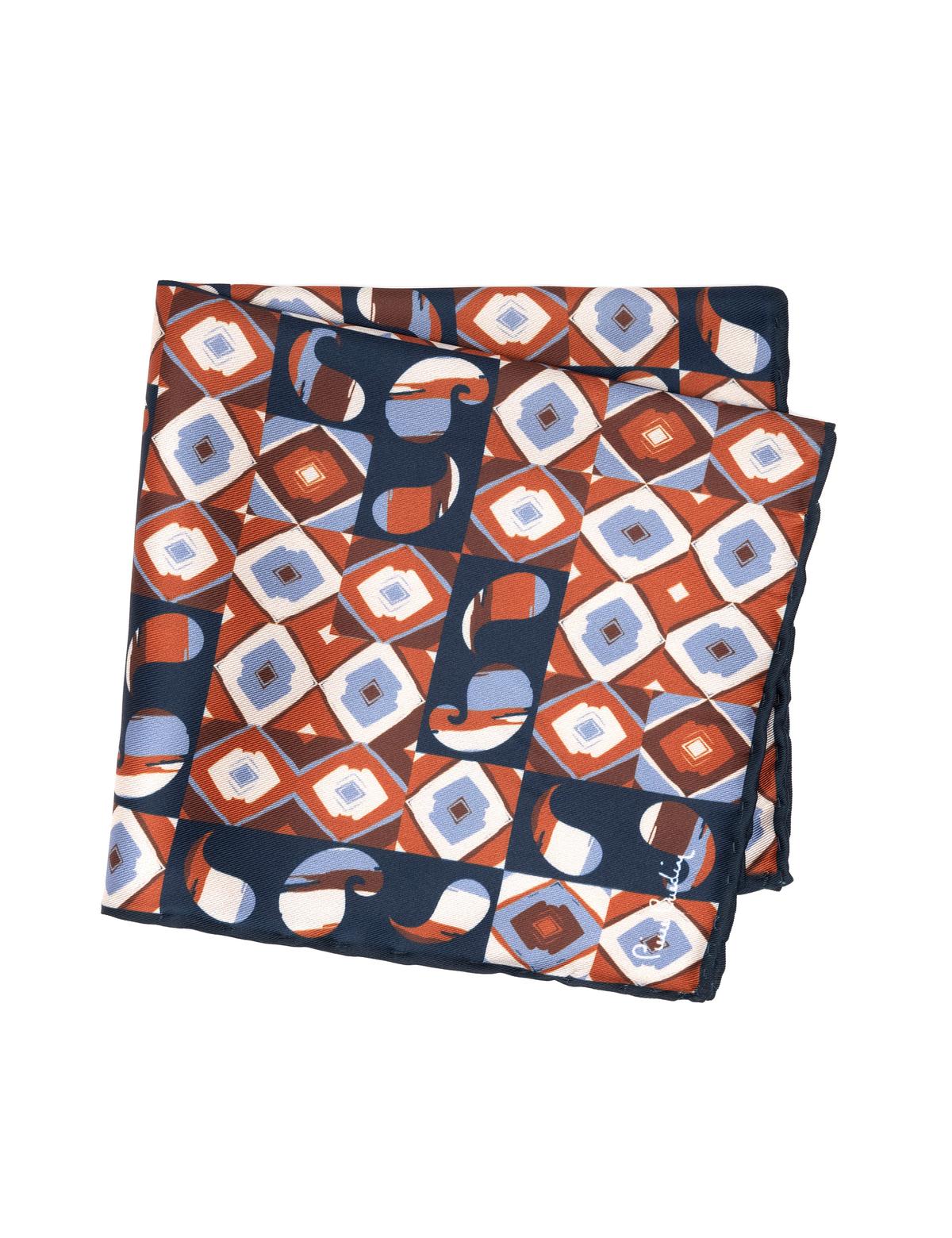 Turuncu Desenli Mendil