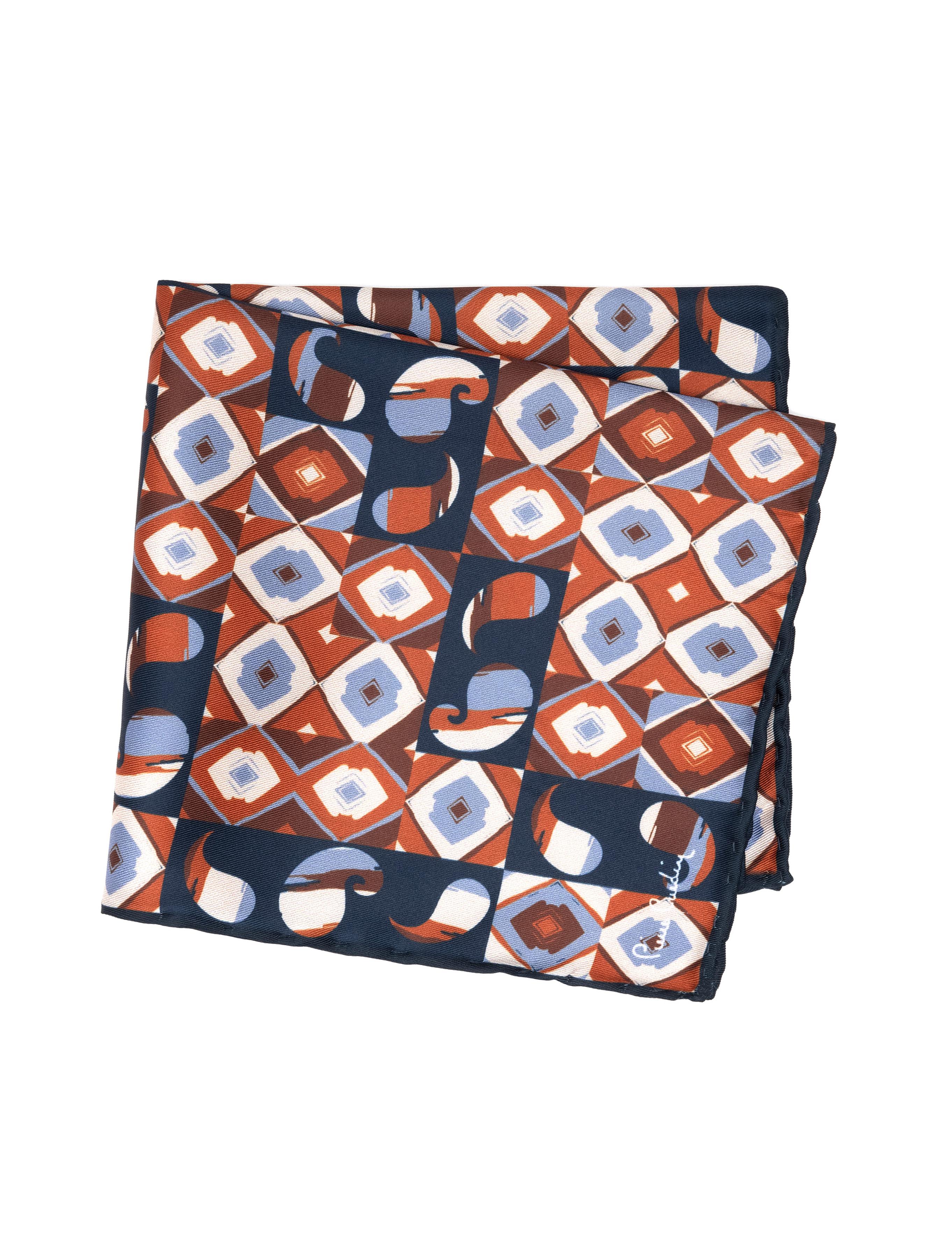 Turuncu Desenli Mendil