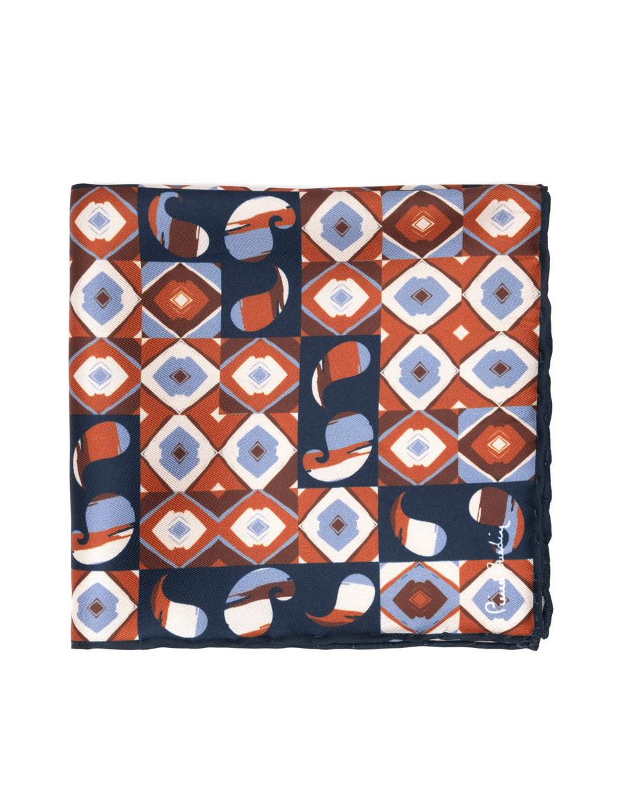 Turuncu Desenli Mendil