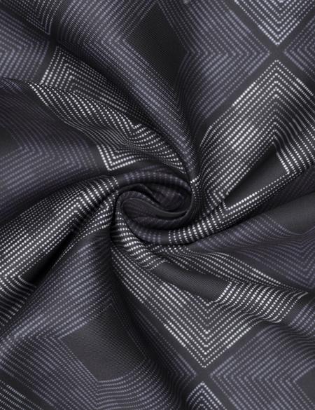 Siyah Desenli Mendil - 50262247001