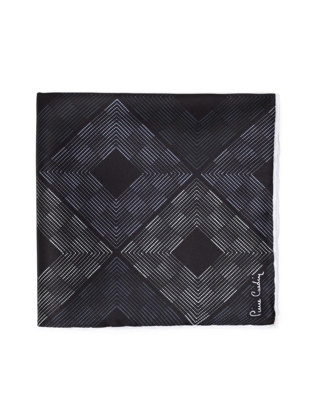 Siyah Desenli Mendil - 50262247001