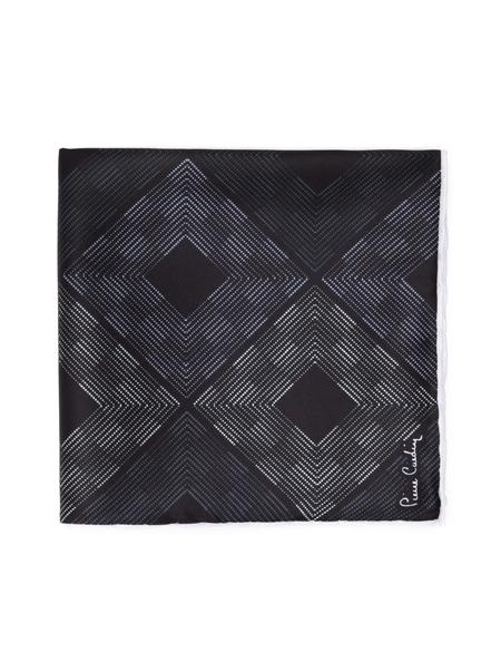 Siyah Desenli Mendil - 50262247001