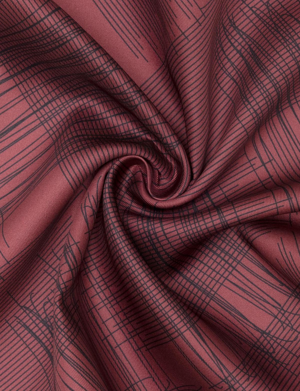 Bordo Desenli Mendil - 50262247004