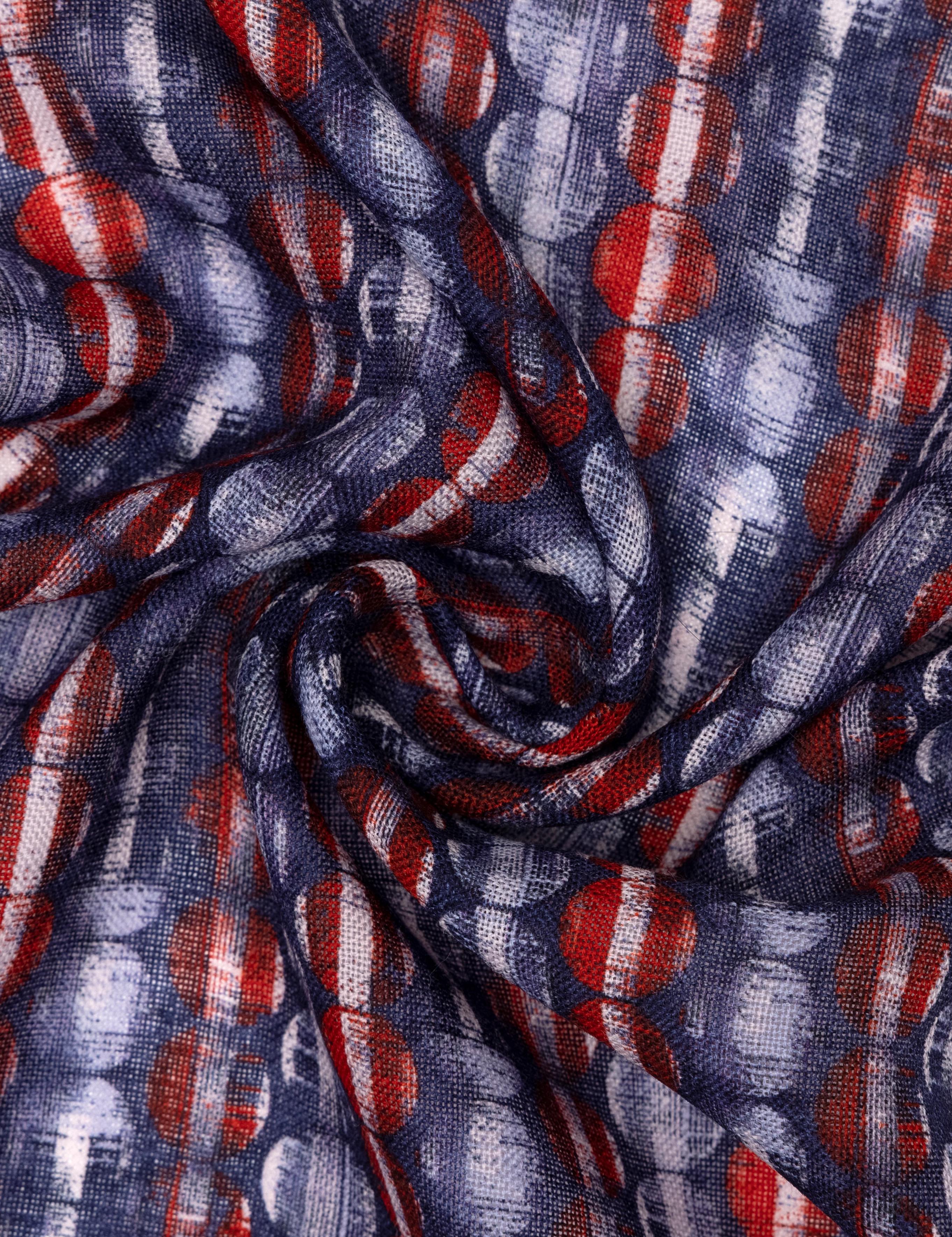 Lacivert Yün Mendil