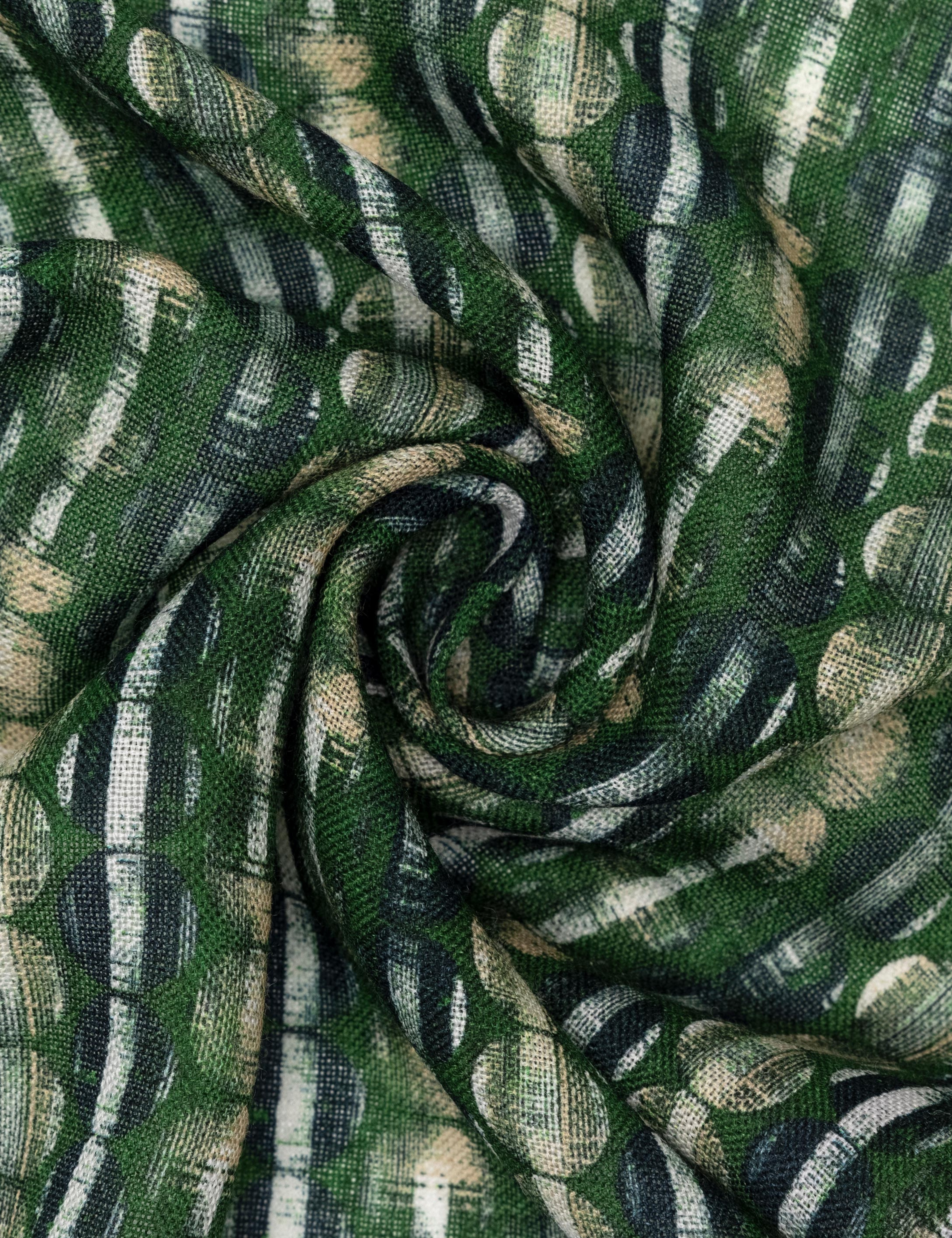 Yeşil Yün Mendil - Image 3