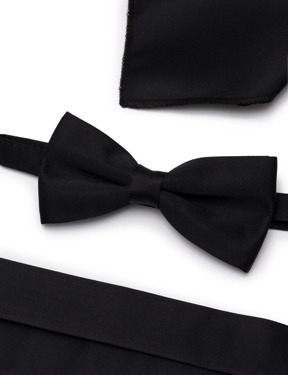 Siyah Papyon & Kuşak Seti - 50262523001