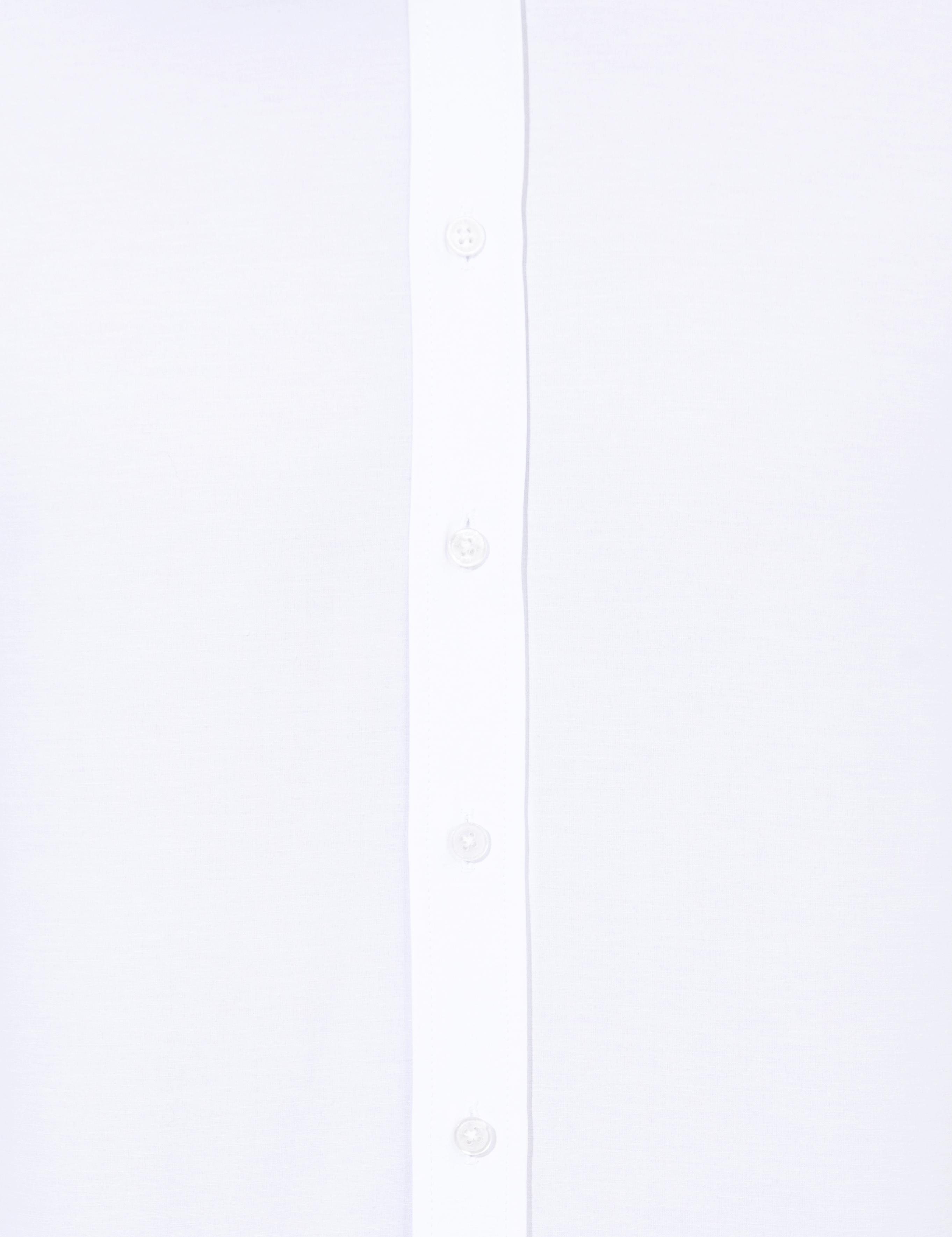 Beyaz Slim Fit Uzun Kollu Basic Gömlek