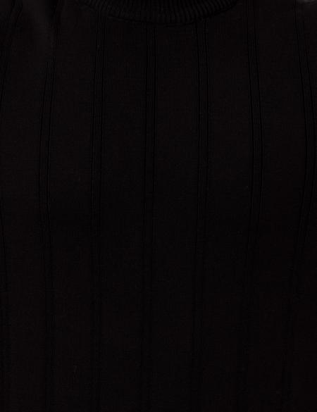 Siyah Slim Fit Kazak - 50257071093